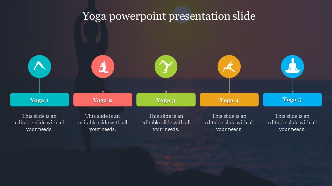 Free - Our Predesigned Yoga PowerPoint Presentation Slide